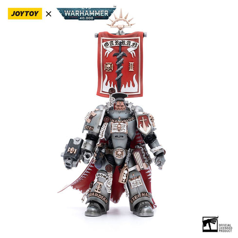JOYTOY Warhammer 40K Grey Knights Castellan Crowe 1/18 Action Figure