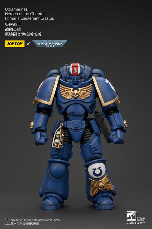 JOYTOY Warhammer 40K Ultramarines Heroes of the Chapter Primaris Lieutenant Erastus Action Figure