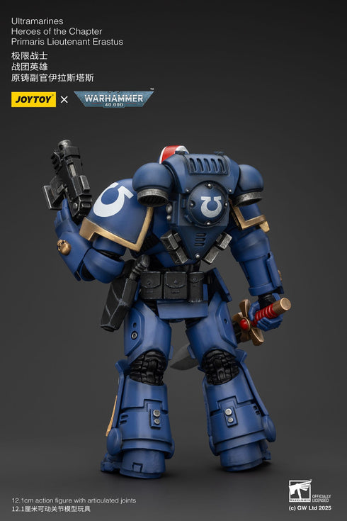 JOYTOY Warhammer 40K Ultramarines Heroes of the Chapter Primaris Lieutenant Erastus Action Figure
