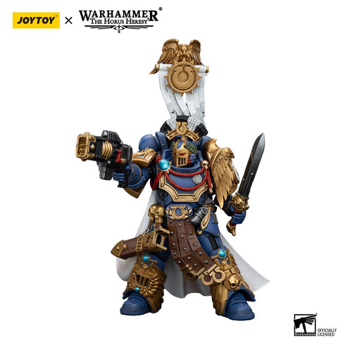 JOYTOY Warhammer 40K Ultramarines Legion Praetor with Power Sword and Volkite Serpenta 1/18 Action Figure