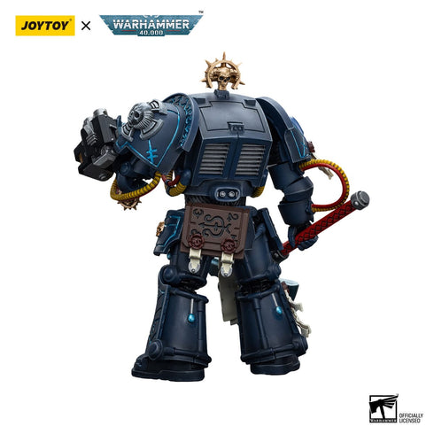JOYTOY Ultramarines Librarian in Terminator Armour - Warhammer: 40K - 1/18 Scale Collectible Figure