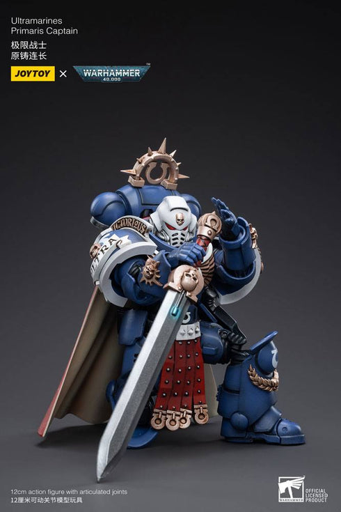 JOYTOY Warhammer 40K Ultramarines Primaris Captain Action Figure