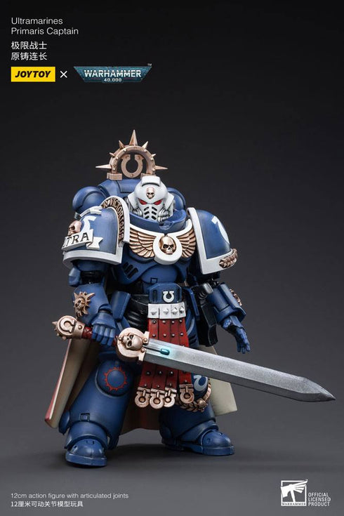 JOYTOY Warhammer 40K Ultramarines Primaris Captain Action Figure