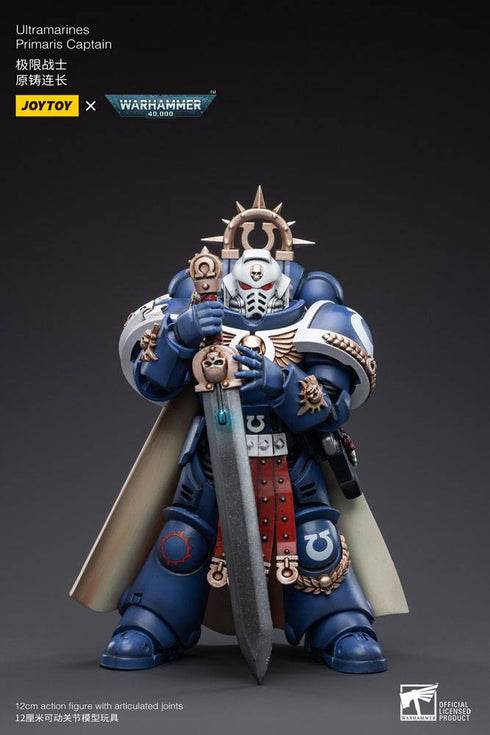 JOYTOY Warhammer 40K Ultramarines Primaris Captain Action Figure