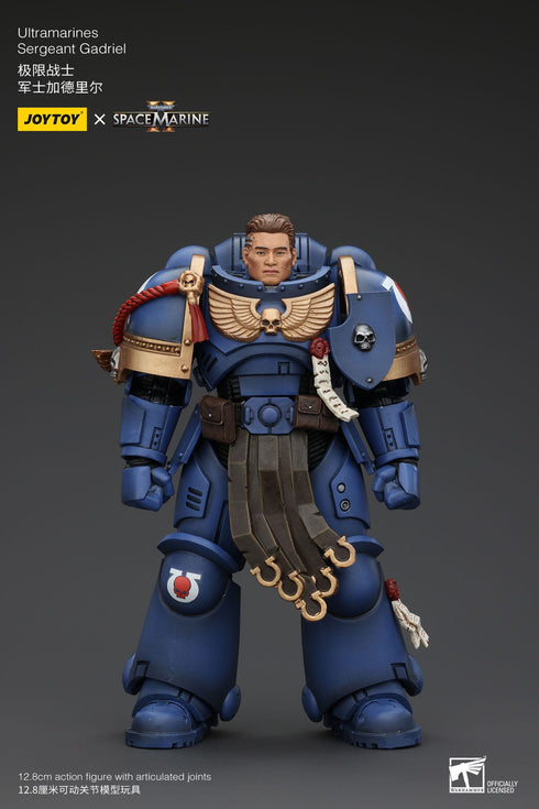 JOYTOY Warhammer 40K Ultramarines Sergeant Gadriel 1/18 Action Figure