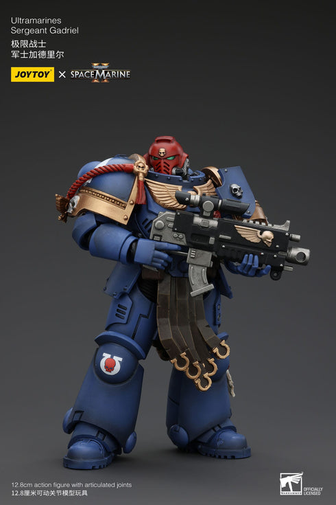 JOYTOY Warhammer 40K Ultramarines Sergeant Gadriel 1/18 Action Figure