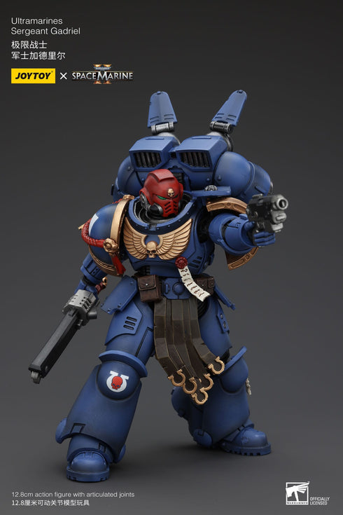 JOYTOY Warhammer 40K Ultramarines Sergeant Gadriel 1/18 Action Figure