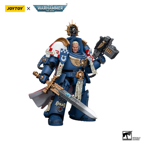 JOYTOY Ultramarines Terminator Captain Severus Agemman - Warhammer: 40K - 1/18 Scale Collectible Figure