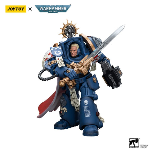 JOYTOY Ultramarines Terminator Captain Severus Agemman - Warhammer: 40K - 1/18 Scale Collectible Figure