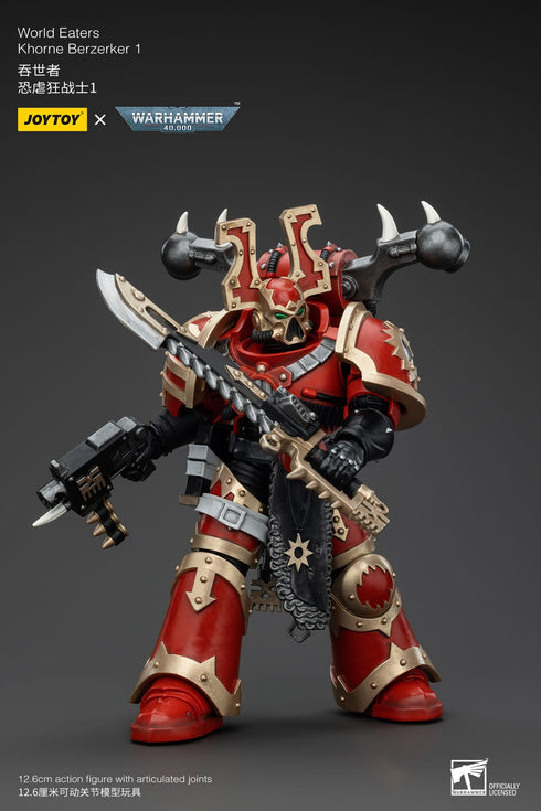 JOYTOY Warhammer 40K World Eaters Khorne Berzerker 1 1/18 Action Figure