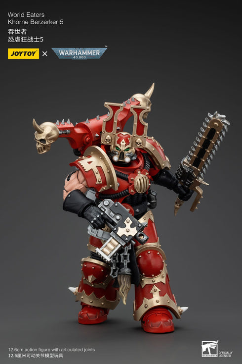 JOYTOY Warhammer 40K World Eaters Khorne Berzerker 5 1/18 Action Figure