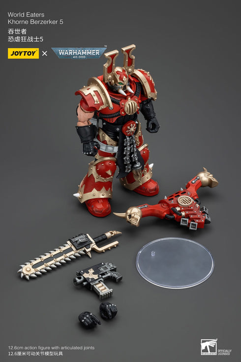 JOYTOY Warhammer 40K World Eaters Khorne Berzerker 5 1/18 Action Figure