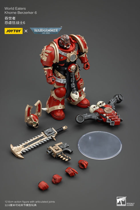JOYTOY Warhammer 40K World Eaters Khorne Berzerker 6 1/18 Action Figure