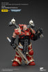 JOYTOY Warhammer 40K World Eaters Khorne Berzerker with Eviscerator Chainsword 1/18 Action Figure