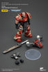 JOYTOY Warhammer 40K World Eaters Khorne Berzerker with Eviscerator Chainsword 1/18 Action Figure