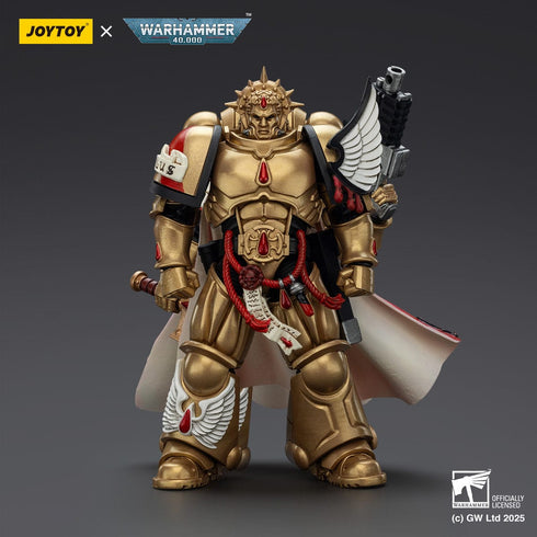 JOYTOY Warhammer 40,000 Combat Patrol Blood Angels Captain with Heavy Bolt Pistol & Power Sword Action Figure