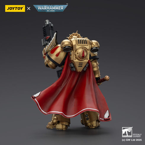 JOYTOY Warhammer 40,000 Combat Patrol Blood Angels Captain with Heavy Bolt Pistol & Power Sword Action Figure
