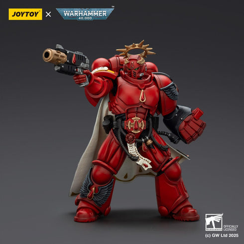 JOYTOY Warhammer 40,000 Combat Patrol Blood Angels Captain with Inferno Pistol & Power Fist Action Figure