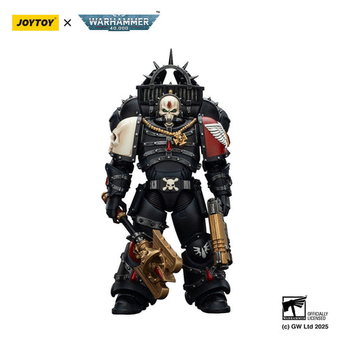 JOYTOY Warhammer 40,000 Combat Patrol Blood Angels Lemartes With Jump Pack Blood Crozius and Absolver Bolt Pistol Action Figure