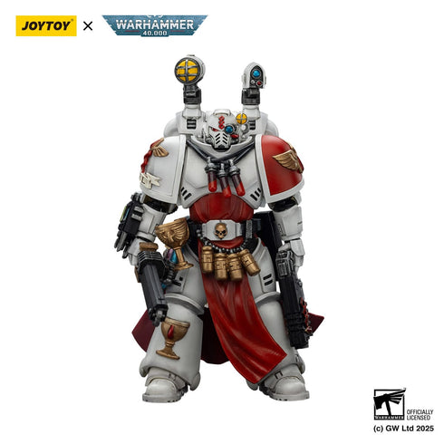 JOYTOY Warhammer 40,000 Combat Patrol Blood Angels anguinary Priest with Heavy Bolt Pistol Chainsword and Narthecium Action Figure