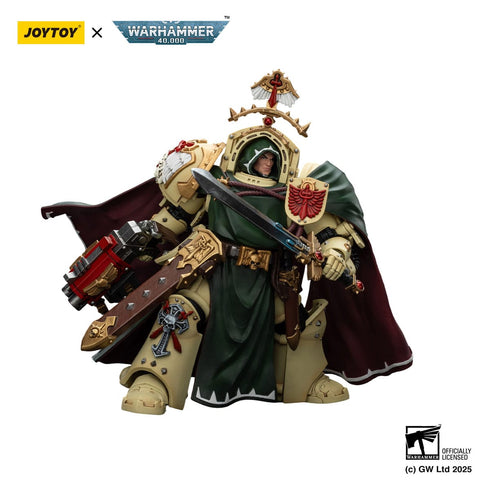 JOYTOY Warhammer 40,000 Dark Angels Belial Grand Master of The Deathwing With the Sword of Silence and Storm Bolter Action Figure