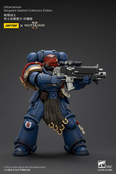 JOYTOY Warhammer 40,000: Space Marine 2 Ultramarines Sergeant Gadriel Action Figure