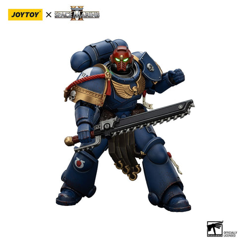 JOYTOY Warhammer 40,000: Space Marine 2 Ultramarines Sergeant Gadriel Action Figure