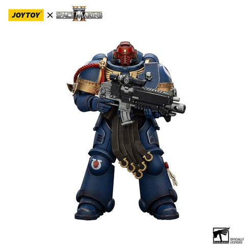 JOYTOY Warhammer 40,000: Space Marine 2 Ultramarines Sergeant Gadriel Action Figure
