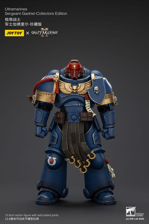 JOYTOY Warhammer 40,000: Space Marine 2 Ultramarines Sergeant Gadriel Action Figure