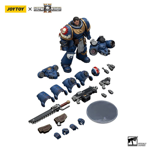 JOYTOY Warhammer 40,000: Space Marine 2 Lieutenant Titus Collectors Edition Action Figure