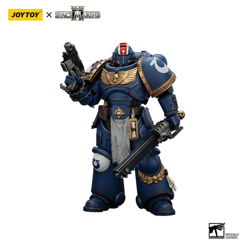 JOYTOY Warhammer 40,000: Space Marine 2 Lieutenant Titus Collectors Edition Action Figure
