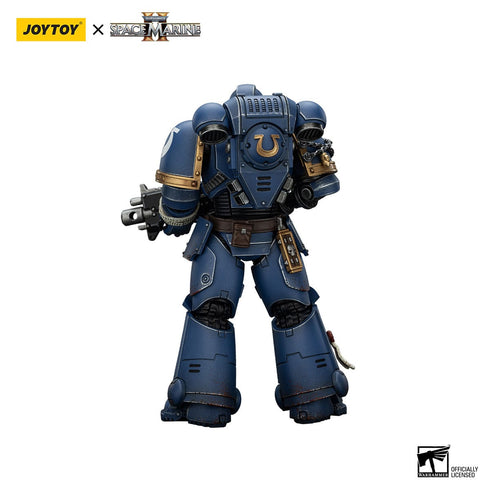 JOYTOY Warhammer 40,000: Space Marine 2 Ultramarines Brother Chairon Collectors Edition Action Figure