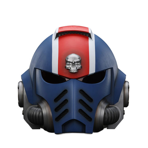 JOYTOY Warhammer 40,000: Space Marine 2 Ultramarines Lieutenant Titus Helmet 1/1 Prop Replica