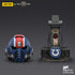 JOYTOY Warhammer 40,000: Space Marine 2 Ultramarines Lieutenant Titus helmet with Display Stand 1/1 Prop Replica