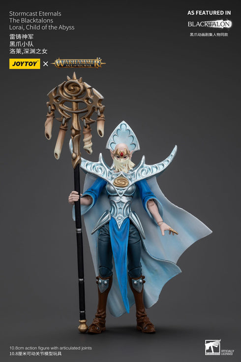 JOYTOY Warhammer Age of Sigmar Stormcast Eternals The Blacktalons Lorai Child of the Abyss Action Figure