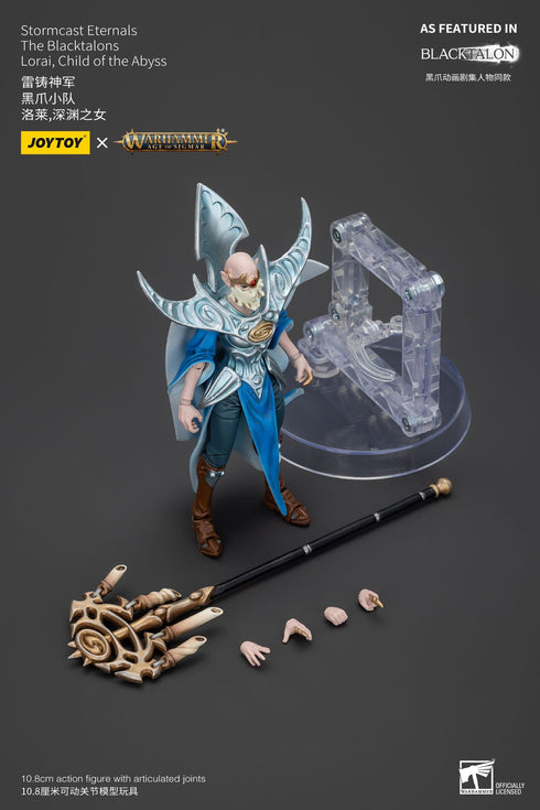 JOYTOY Warhammer Age of Sigmar Stormcast Eternals The Blacktalons Lorai Child of the Abyss Action Figure