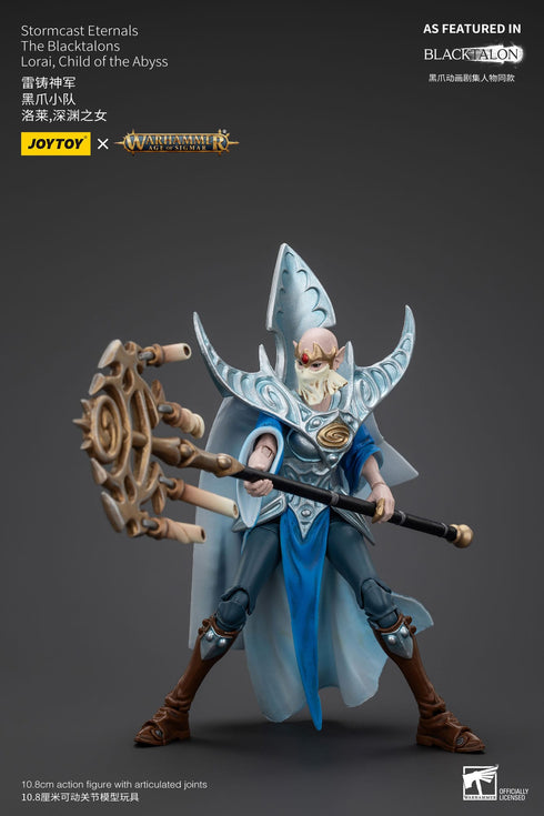 JOYTOY Warhammer Age of Sigmar Stormcast Eternals The Blacktalons Lorai Child of the Abyss Action Figure