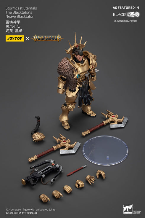 JOYTOY Warhammer Age of Sigmar Stormcast Eternals The Blacktalons Neave Blacktalon Action Figure