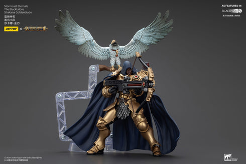 JOYTOY Warhammer Age of Sigmar Stormcast Eternals The Blacktalons Shakana Goldenblade Action Figure