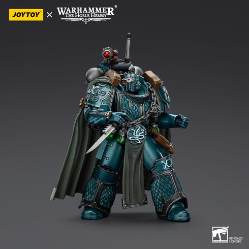 JOYTOY Warhammer The Horus Heresy Alpha Legion Exodus The One who is Many With Sniper Rifle And Power Dagger Action Figure