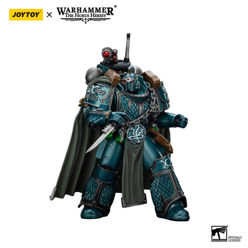 JOYTOY Warhammer The Horus Heresy Alpha Legion Exodus The One who is Many With Sniper Rifle And Power Dagger Action Figure