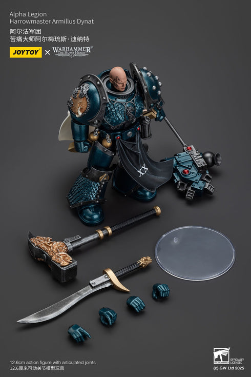JOYTOY Warhammer The Horus Heresy Alpha Legion Harrowmaster Armillus Dynat Action Figure