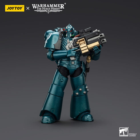 JOYTOY Warhammer The Horus Heresy Alpha Legion Head hunter With Banestrike Combi-Bolter And Power Dagger Action Figure