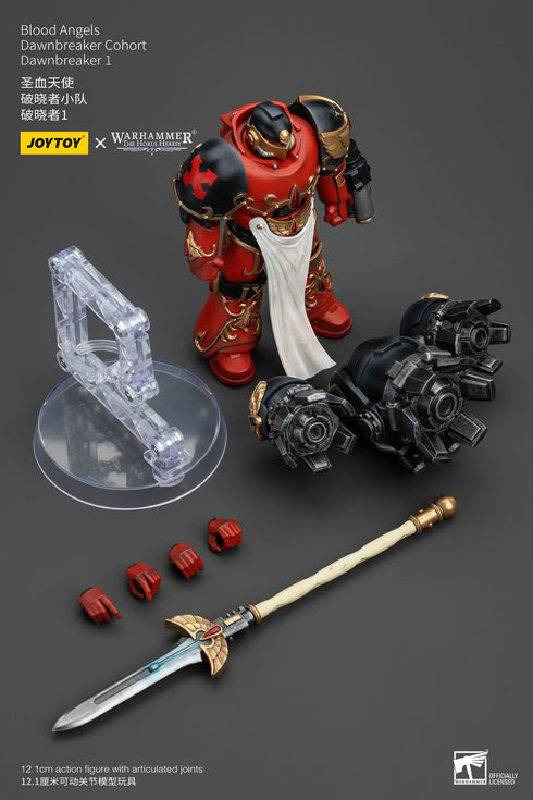 JOYTOY Warhammer The Horus Heresy Blood Angels Dawnbreaker Cohort Dawnbreaker 1 1/18 Action Figure