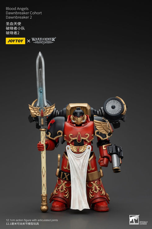 JOYTOY Warhammer The Horus Heresy Blood Angels Dawnbreaker Cohort Dawnbreaker 2 1/18 Action Figure