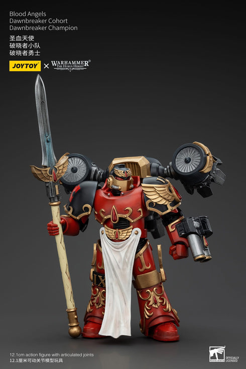 JOYTOY Warhammer The Horus Heresy Blood Angels Raldoron First Captain of the Blood Angels 1/18 Action Figure