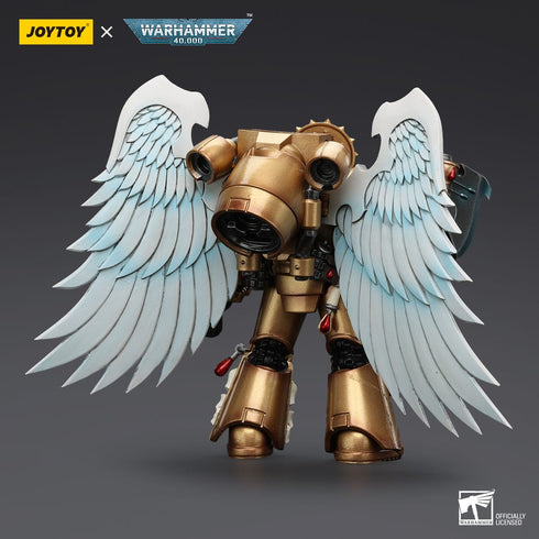 JOYTOY Warhammer The Horus Heresy Blood Angels Sanguinary Guard with Encarmine Axe and Inferno Pistol 1/18 Action Figure