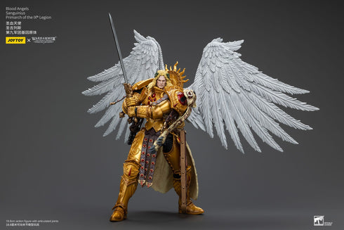 JOYTOY Warhammer The Horus Heresy Blood Angels Sanguinius Primarch of the IXth Legion 1/18 Action Figure