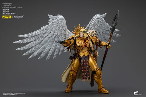 JOYTOY Warhammer The Horus Heresy Blood Angels Sanguinius Primarch of the IXth Legion 1/18 Action Figure