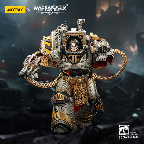 JOYTOY Warhammer The Horus Heresy Iron Warriors Perturabo Primarch of the lVth Legion Action Figure